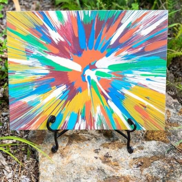 Spin Art, And Customized Coaster's - Picture 4 of 8